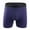 Blue-B, variant on Men's Briefs, Soft Assorted Cotton Boxer Brief Wine,XXXXXL