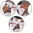 thumbnail image 3 of Christmas Stocking, Set Of 3 Santa, Snowman, Reindeer, Xmas Character Decorations & Party Accessory, 3 of 5