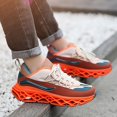 thumbnail image 2 of NOKIO Mens Fashion Sneakers Platform We𝖽ge Athlet𝗂c Shoes with Comforatble Soft Cushion Sole, Colorful Casual Walking Shoes Lightweight Breathable Running Shoes for Back to College, Travel, 2 of 9