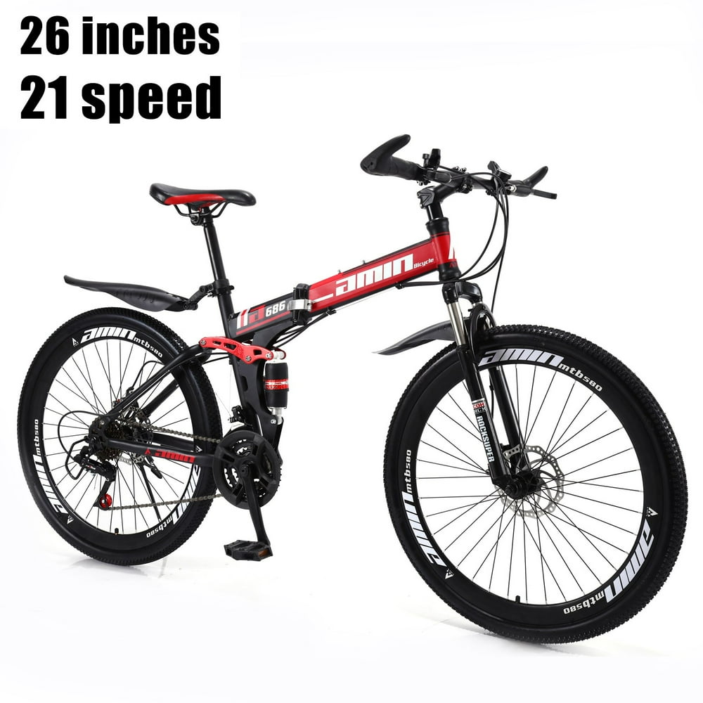 OffRoad Mountain Bike 26Inch MTB Cruiser Bike 21Speed