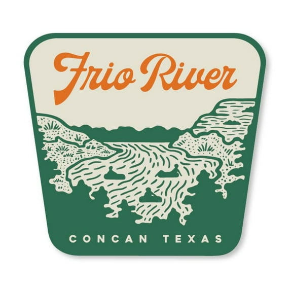 Frio River Sticker
