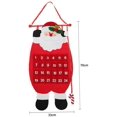 thumbnail image 5 of Calendrier de l'Avent de Noël Suspendu Réutilisable Décorations de Noël Calendrier de l'Avent Compte à Rebours (Momentum), 5 of 5
