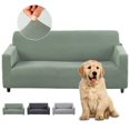 thumbnail image 1 of Sofa Cover Elastic Couch Protector Slipcover 3 Seater Washable Furniture Dust-Proof Cover, 1 of 7