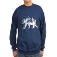 thumbnail image 1 of CafePress - Bear Woods Sweatshirt - Classic Crew Neck Sweatshirt, 1 of 1