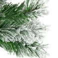 thumbnail image 5 of Northlight 1.8 FT Flocked Pine Full Artificial Christmas Tree in Burlap Base - Unlit, 5 of 6