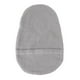 thumbnail image 1 of Funda de bolsa de colostomía de algodón suave, lavable, reutilizable, transpirable, funda de bolsa de ostomía para pacientes mayores, color gris, 1 of 5