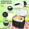thumbnail image 5 of Tirrinia Large Cooler Bag, 48 Cans Insulated Leakproof Soft Ice Chest, Portable Beach Cooler, 5 of 8