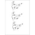 thumbnail image 7 of Edis Corner Shelf Wall Mount, Set of 3 Floating Shelves for Storage and Display, Natural Oak Finish Wood Shelves for Bedroom, Kitchen, Living Room and Office Natural Oak Finish, 7 of 7