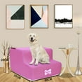 thumbnail image 1 of New Breathable Mesh Foldable Pet Stairs Detachable Pet Bed Cat Dog Ramp 2 Steps, 1 of 2