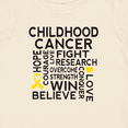 thumbnail image 4 of Inktastic Childhood Cancer Awareness Boys or Girls Baby T-Shirt, 4 of 5