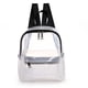 thumbnail image 2 of Fiudx Ofertas relámpago del día, solo en línea Mochila transparente para estudiantes, versión coreana, mochila de gelatina de gran capacidad para hombres y mujeres, mochila de PVC liviana y sin olor, 2 of 2