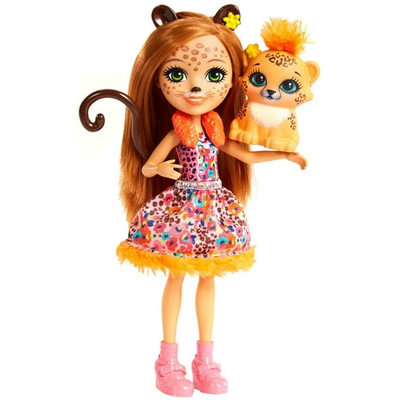 Enchantimals Cherish Cheetah Doll & Quick-Quick Cheetah Figure