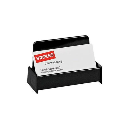 Staples Black Plastic Desk Collection (Recycled) Business ...