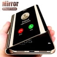 thumbnail image 2 of Funda con tapa de espejo inteligente para Huawei P30 P40 P20 Lite Pro Plus P10 Mate 40 20 30 10 Lite, Funda para teléfono Tan Jianjun unisex, 2 of 2