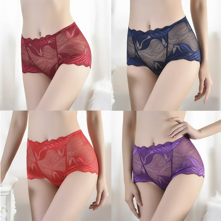 Lace panties for women - Sexy panties with beads - open crotch lingerie -  Shop OwnMe Women's Underwear - Pinkoi