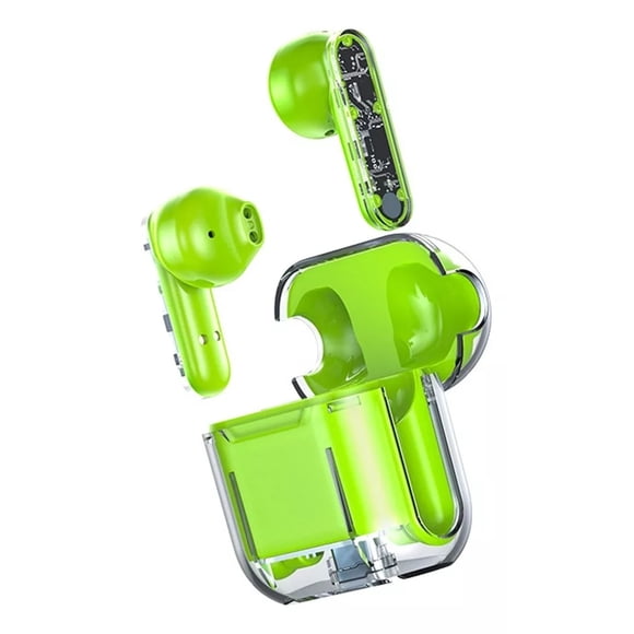 Audífonos Bluetooth Fralugio Manos Libres Sin Lagueo HD Verde