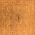 thumbnail image 1 of Ahgly Company Indoor Square Oriental Orange Traditional Area Rugs, 6' Square, 1 of 4