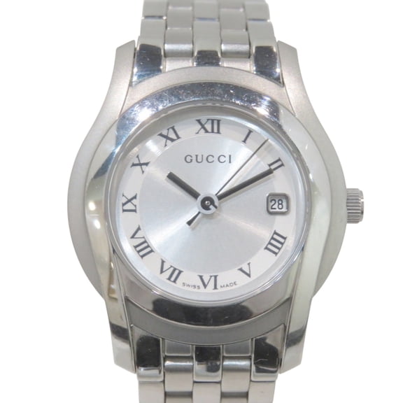 Pre-Owned Gucci Classic G-Class Watch, Total Weight 62g, Stainless Steel, Quartz Movement,...