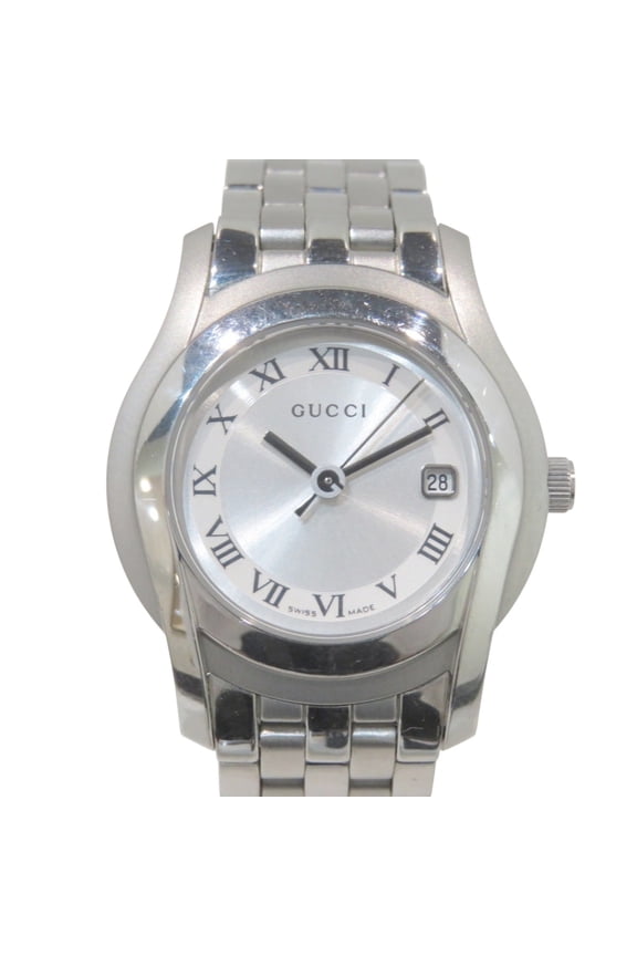Pre-Owned Gucci Classic G-Class Watch, Total Weight 62g, Stainless Steel, Quartz Movement,...