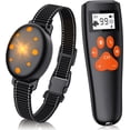 thumbnail image 1 of Collar de adiestramiento eléctrico recargable para perros, con alcance remoto de 305 metros, incluye pitido, vibración y descarga eléctrica, 1 of 13