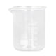 thumbnail image 2 of 10pcs 50ml Thick Glass Lab Beakers Experimental Graduated Cylinders with Clear Standard Scale Line, 2 of 4