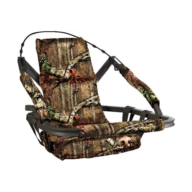 Summit Goliath SD 1 Person Climbing Hunting Treestand Top w/ Harness, Mossy Oak