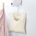 thumbnail image 3 of Yuarrent Bolsa de pinzas para la ropa Almacenamiento de baño en el dormitorio Ganchos colgantes Ropa de lavandería Pin Organizador Lavable Type3 NO3, 3 of 6