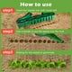 thumbnail image 4 of Plástico Plaza Dibbler Garden Seeder Tool 12 Hoyos Sembradora Mano Siembra Rápida (1set), 4 of 5