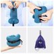 thumbnail image 1 of Almohada en forma de U Almohada de cuello de espuma viscoelástica Almohada de cuello de viaje de avión LingWen 8390615945424, 1 of 1