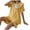 Yellow, variant on Diufon Women's Pajama Set Casual Loose Doll Collar Short Sleeve Tops and Shorts Summer Plus Size Sleepwear