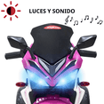 thumbnail image 2 of Moto Eléctrica Infantil 3 Ruedas 6V con Bluetooth - Rosa, 2 of 8