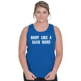 thumbnail image 4 of Body Like A Back Road Country Lyrics Womens Plus Size Graphic Tank Top Brisco Brands 3X, 4 of 5