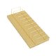 thumbnail image 3 of Estante organizador portátil de metal para muestras de materiales de construcción. Oro, 3 of 8