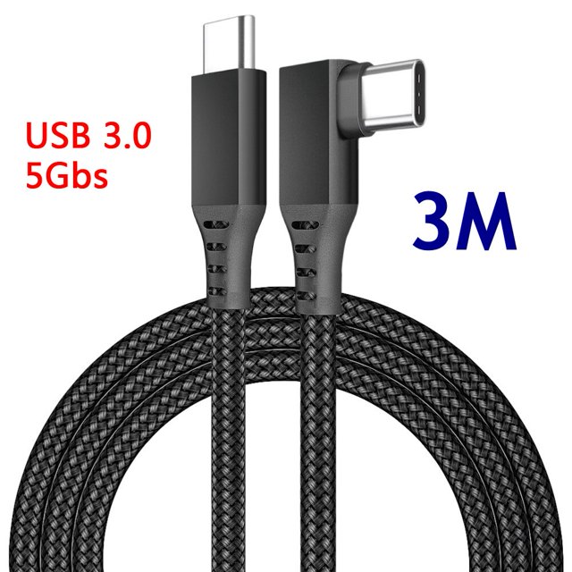 Para Oculus Quest 2 Link Cable 5M USB 3.0 Cables de carga rápida Auriculares VR Transferencia de datos para PSVR2 HTC VIVE Pico 4 VR Accesorios Tan Jianjun unisex