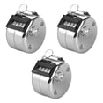 thumbnail image 1 of 4 Digit Counter Office Jumping Rope Basketball Match Football Competition Mechanical Manual Number Counting Device Sports Gadget 3 Pieces, 1 of 8
