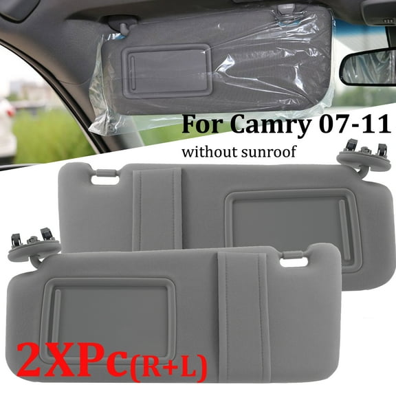 Left  Right Sun Visor For Toyota Camry 2007 - 2011 Passenger Driver Side
