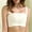 White, variant on AURIGATE Women Bandeau Bra Women's Bra Wire Free Underwear Large Size Thin Cup Lace Sexy Bra