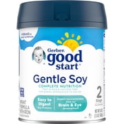 Gerber Good Start Gentle Soy Powder Infant and Toddler Formula, 24 oz Canister