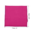 thumbnail image 2 of Uxcell Elastic Cuffs Ribbed Trims Cotton Fabric Knit Rib Stretch Tape Cuff Sleeve Waistband for Sewing Rose Red 3" x 3.5 ", 2 of 5