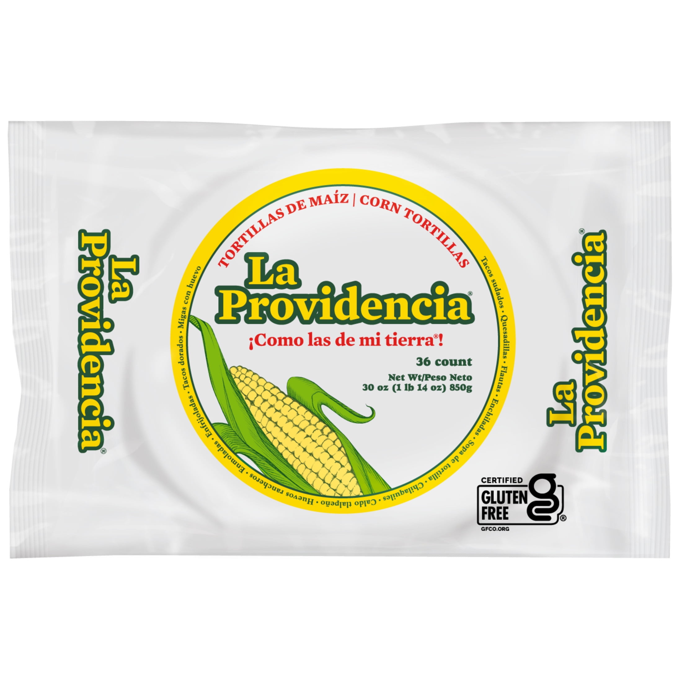 (3 pack) La Providencia Corn Tortillas, 36 Count