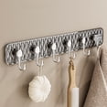 thumbnail image 1 of Wall Hanging Hook With Strong Adhesive Without Punching, Hanging Clothes Hook Behind The Door, Bathroom, Kitchen Wall Hanging Storage Rack, 1 of 1