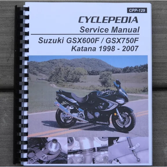 1998-2007 Suzuki Katana GSX 600 750 GSX600 GSX750 SERVICE & REPAIR MANUAL