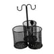 thumbnail image 4 of Soporte para palillos, soporte para utensilios para tenedores, cucharas, escurridor, organizador de utensilios, cesta escurridora de cubiertos para, 4 of 8