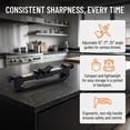 thumbnail image 4 of Portable Knife Sharpener, Handheld Angle Guided Sharpener with 15°/17°/25° Adjustable Angles, Multi-Purpose Stone Set for Kitchen & Travel Knives(2PCS, 4 Sharpening Stones), 4 of 6