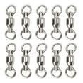 thumbnail image 1 of Birds Training Leash Rings, 360° Durable 2 Rings Desigh Parrots Leg Rings  For Medium-sized Bird 2#,4#,6#,8#, 1 of 8