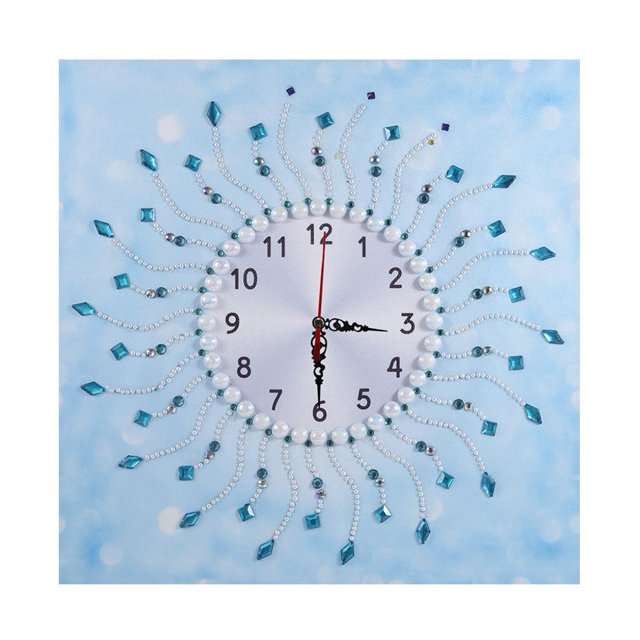 DIY forma especial diamante pintura sol pared reloj artesanía hogar arte decoración Likrtyny Arte deco