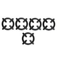 thumbnail image 4 of 5 Pcs Practical Iron Gas Stove Racks Gas Stove Brackets Fire Stove Racks (Black), 4 of 9