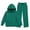 Blackish Green, variant on UACY Girls Tracksuit Set, Solid Full Zip Hoodie & Wide Leg Sweatpants 2 Piece Sweatsuit, Teen Girls Casual Plain Hooded Sportswear Outfit (Khaki, 5-6 Years)