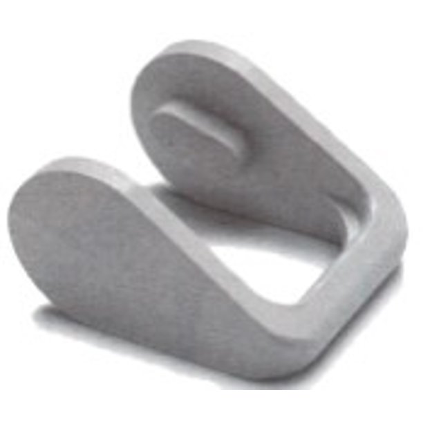 Hager B11122 Bull Frog Dental Saliva Ejector Levers Gray 3/Pk