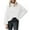 White, variant on Womens Sweaters 2025 Casual Crewneck Long Sleeve Lightweight Knit Pullover Sweater Tops Fall Clothes Gray XXL